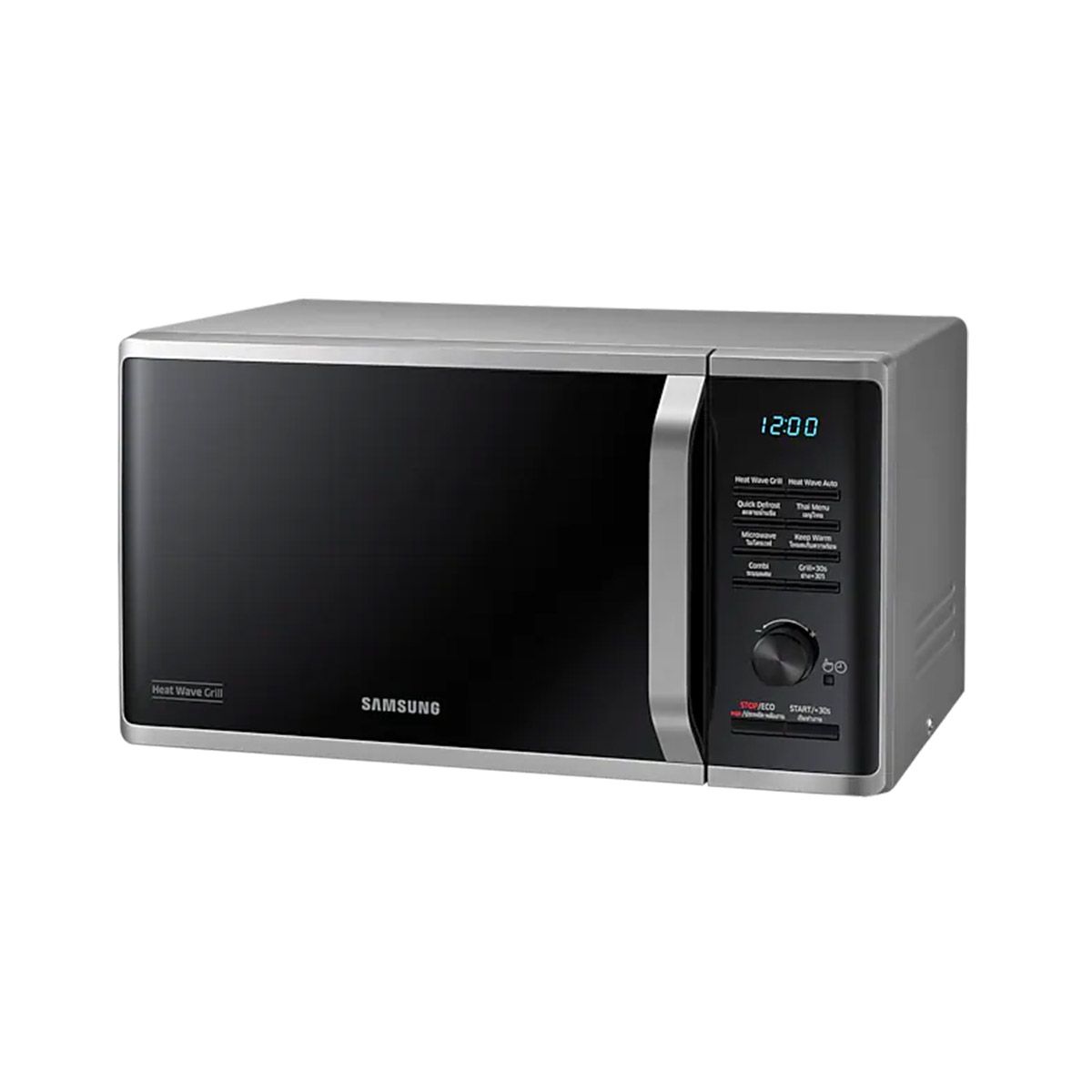 SAMSUNG  ไมโครเวฟ-ย่าง 23L 800W สีเงิน รุ่น MG23K3575AS/ST