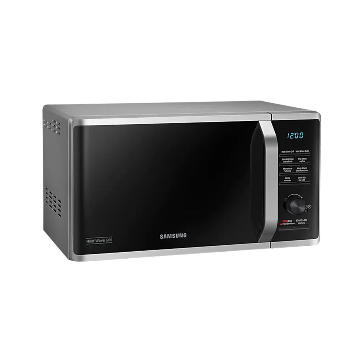 SAMSUNG  ไมโครเวฟ-ย่าง 23L 800W สีเงิน รุ่น MG23K3575AS/ST