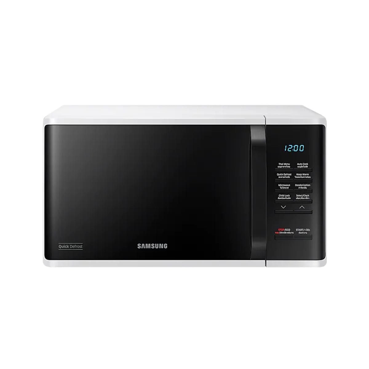 SAMSUNG  ไมโครเวฟ 23L 800W รุ่นMS23K3513AW/ST