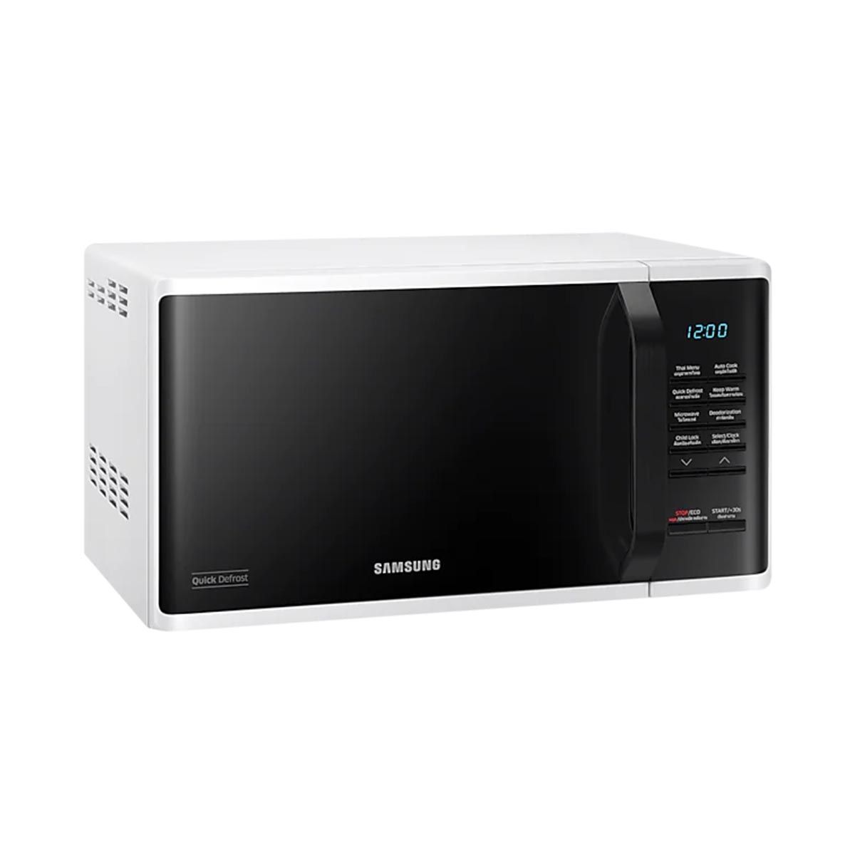 SAMSUNG  ไมโครเวฟ 23L 800W รุ่นMS23K3513AW/ST