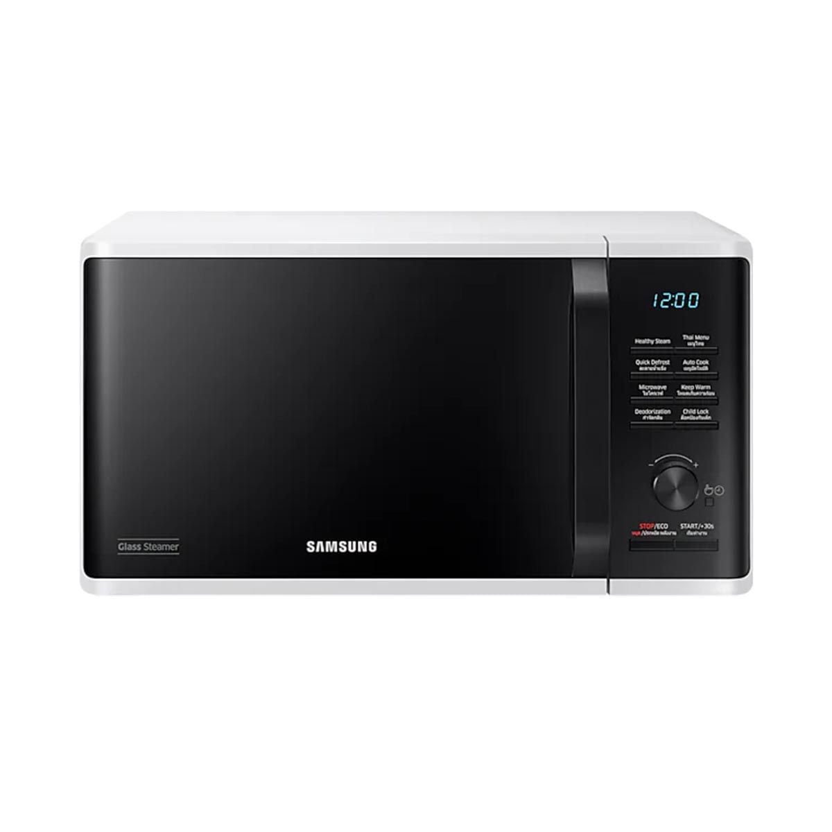 SAMSUNG  ไมโครเวฟ 23L 800W นึ่งได้ รุ่นMS23K3555EW/ST