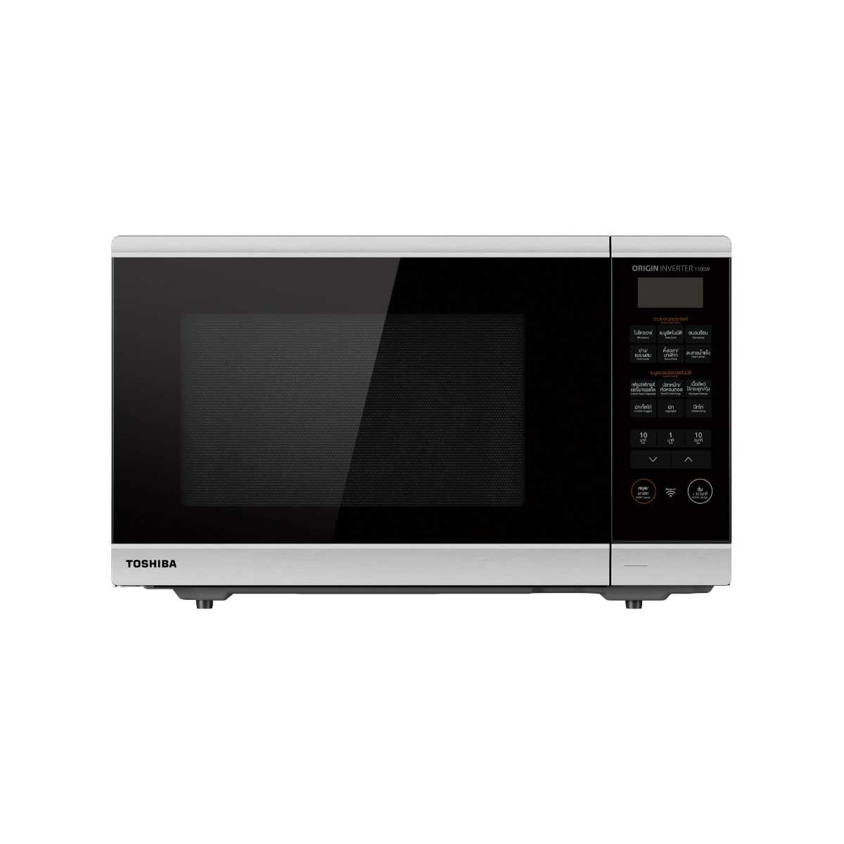 TOSHIBA ไมโครเวฟ34ลิตร เวฟ-ย่าง-อบ สีดำ รุ่นML3- SEC34SF(BK)