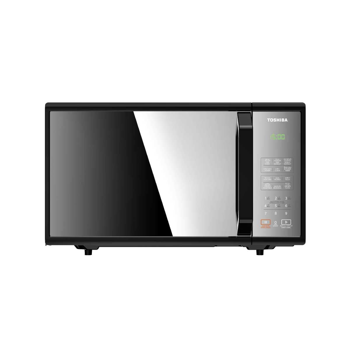 TOSHIBA ไมโครเวฟ 25L 800W ดิจิตอล  รุ่น MMEM25PEBM