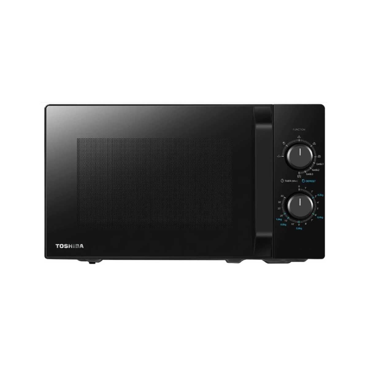 TOSHIBA ไมโครเวฟ+ย่าง ขนาด 20 ลิตร  รุ่น MW2MG20PE(ฺBK) สีดำ