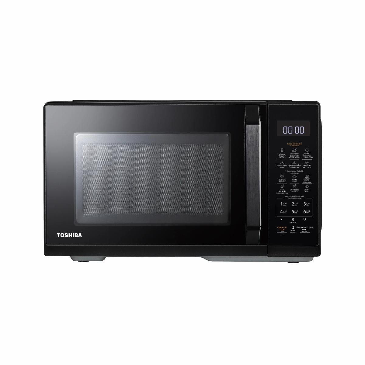 TOSHIBA ไมโครเวฟ-ย่าง 25 ลิตร สีดำ รุ่น MW3-EG25PE(BK)