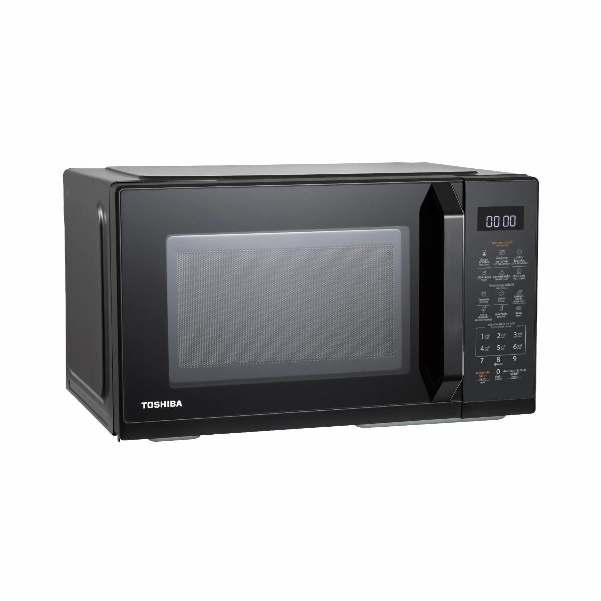 TOSHIBA ไมโครเวฟ-ย่าง 25 ลิตร สีดำ รุ่น MW3-EG25PE(BK)