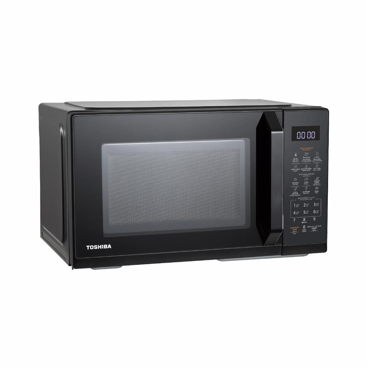 TOSHIBA ไมโครเวฟ-ย่าง 25 ลิตร สีดำ รุ่น MW3-EG25PE(BK)