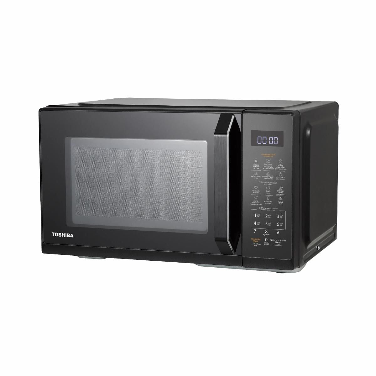 TOSHIBA ไมโครเวฟ-ย่าง 25 ลิตร สีดำ รุ่น MW3-EG25PE(BK)