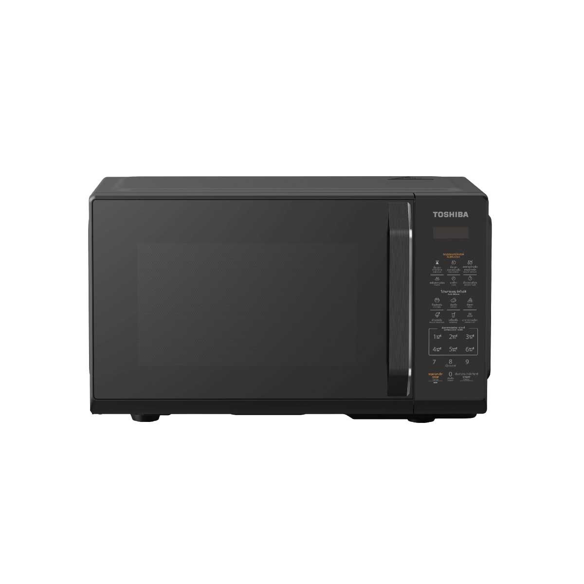 TOSHIBA ไมโครเวฟ 20L 800W สีดำ รุ่นMW3-EM20PE(BK)