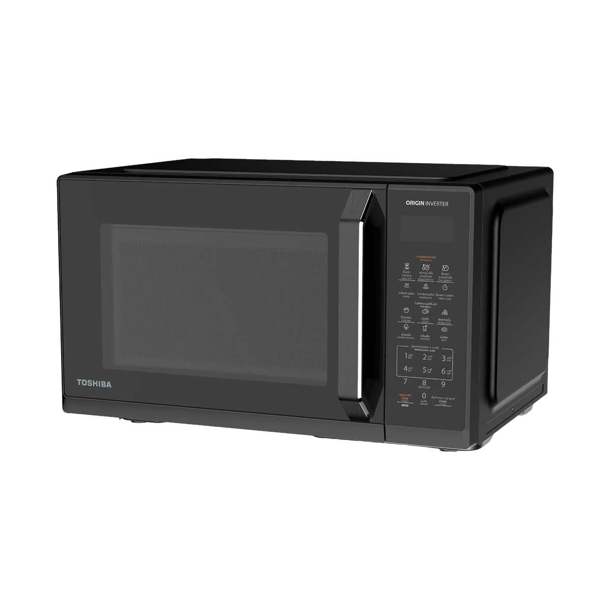 TOSHIBA  ไมโครเวฟ25L 900W ดิจิตอล สีดำ MW3-EM25PEI(BK)