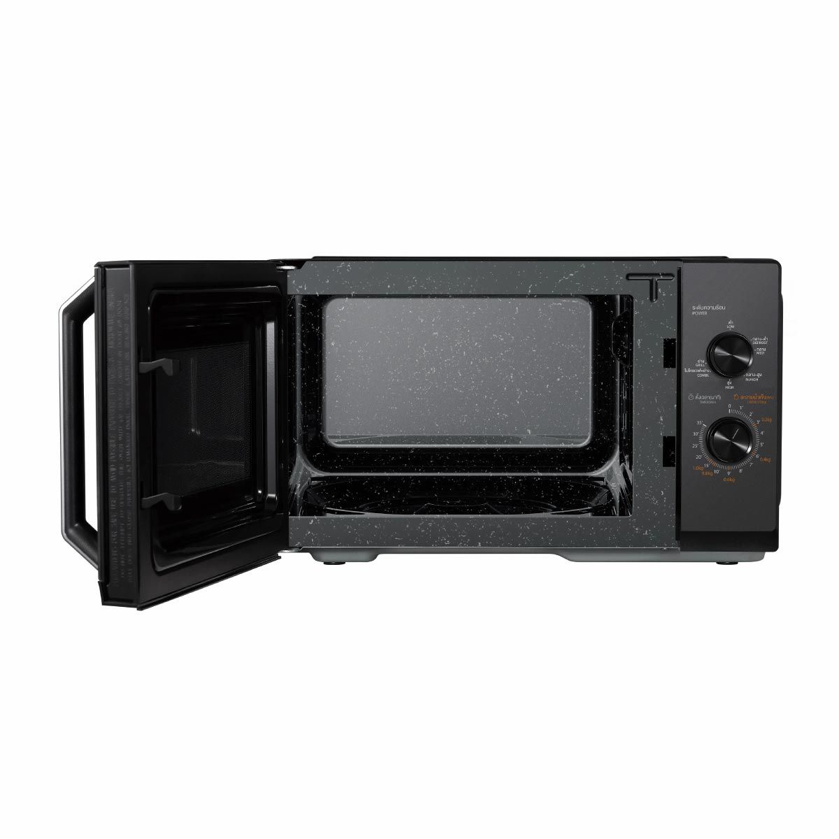 TOSHIBA ไมโครเวฟ-ย่าง 25 ลิตร สีดำ รุ่น MW3-MG25PC(BK)