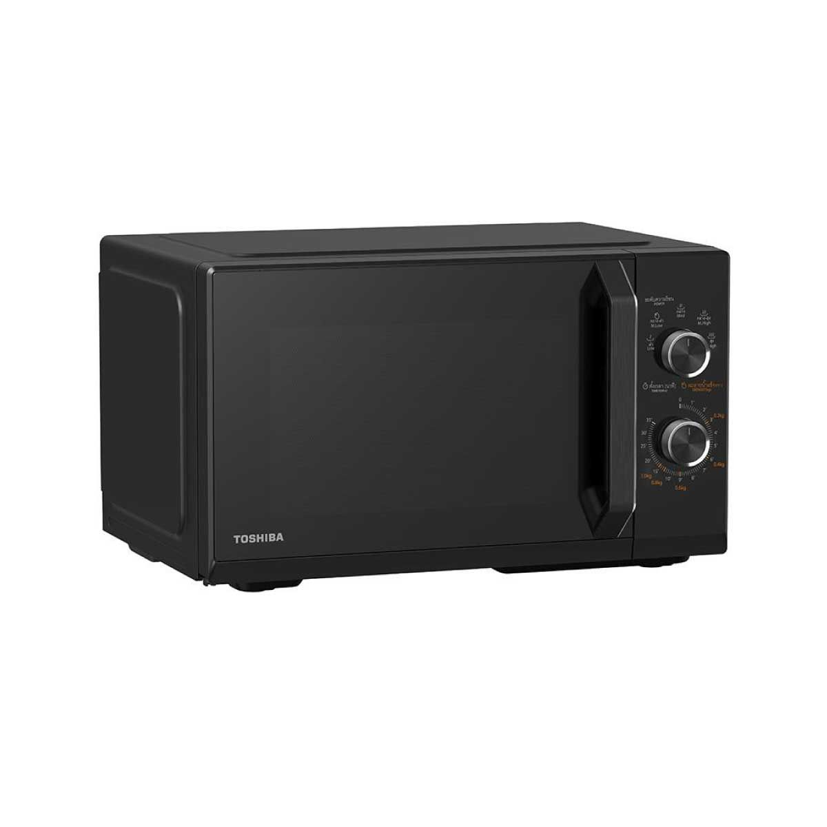 TOSHIBA ไมโครเวฟ 25 ลิตร สีดำ รุ่น MW3-MM25PE(BK)