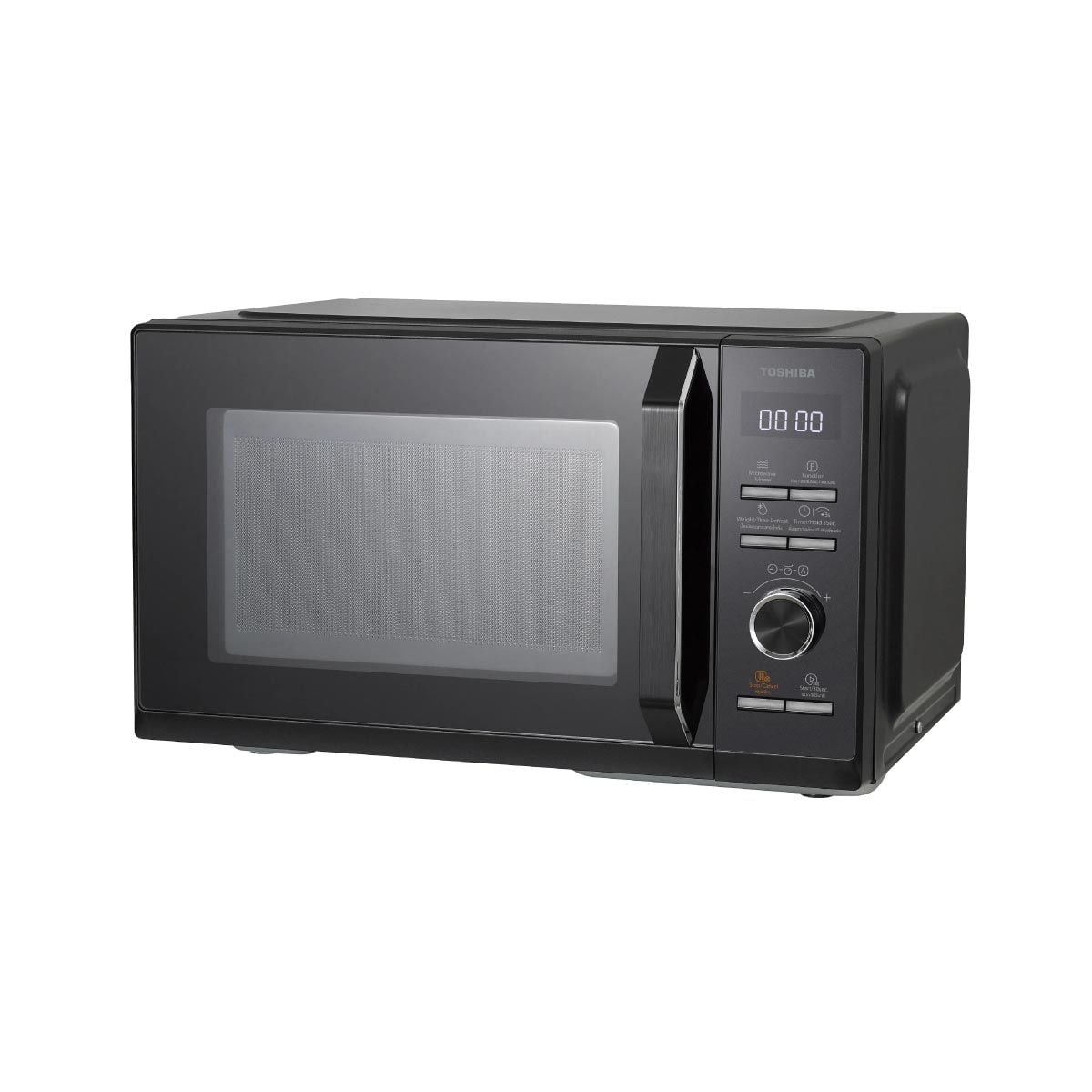 TOSHIBA ไมโครเวฟ + ย่าง 24 ลิตร สีดำ รุ่น MW3-SAC24SE(BK)
