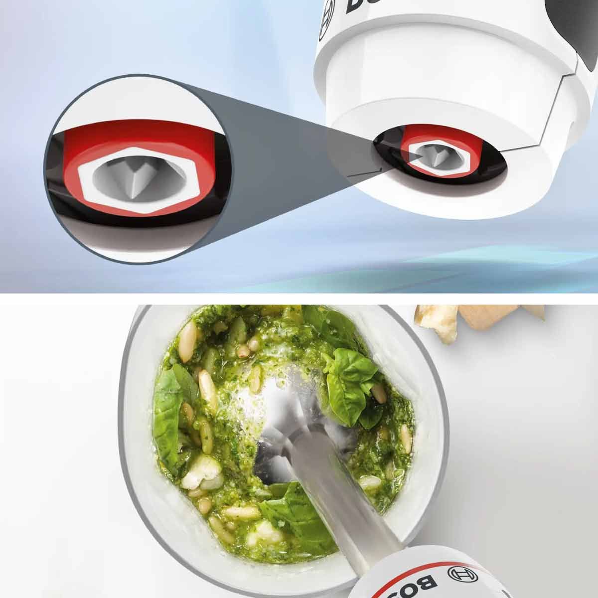 BOSCH เครื่องบดสับมือถือ 800W White รุ่น MSM4W410