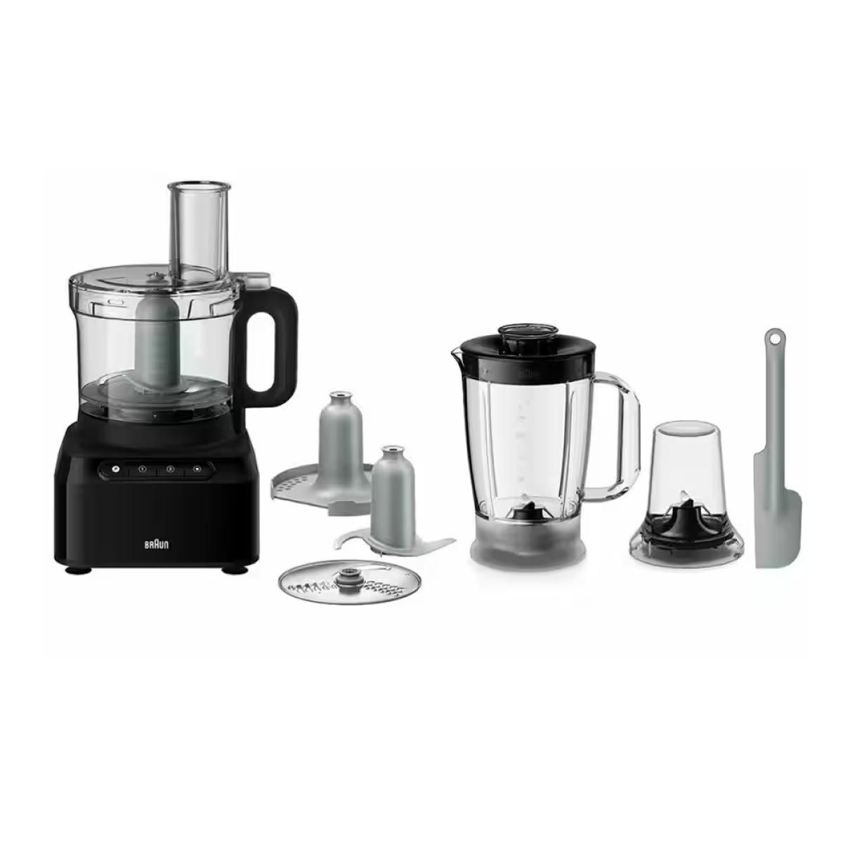 BRAUN เครื่องเตรียมอาหาร BRAUN 800W รุ่น FP3132BK