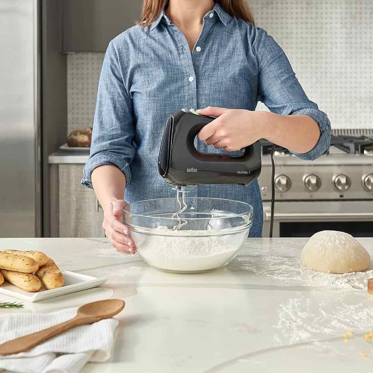 BRAUN เครื่องผสมอาหารแบบมือจับ รุ่นHM-1010BK