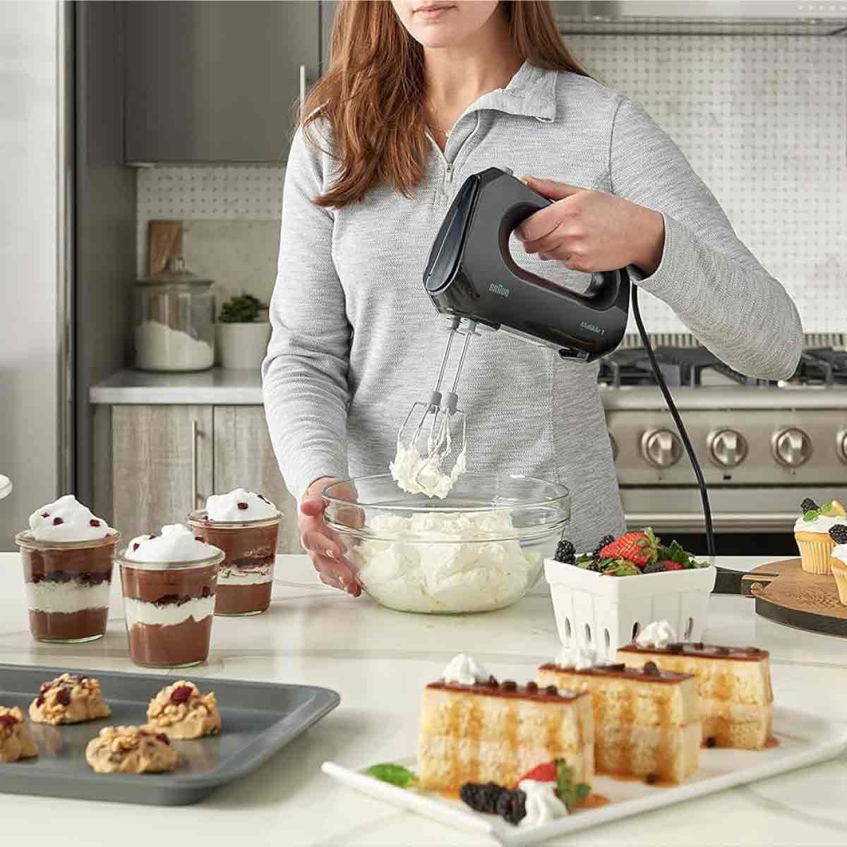 BRAUN เครื่องผสมอาหารแบบมือจับ รุ่นHM-1010BK