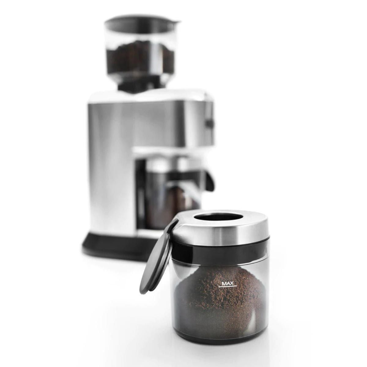 DELONGHI เครื่องบดเมล็ดกาแฟ รุ่น KG521M ความจุ 350 กรัม กำลังไฟ 150 วัตต์