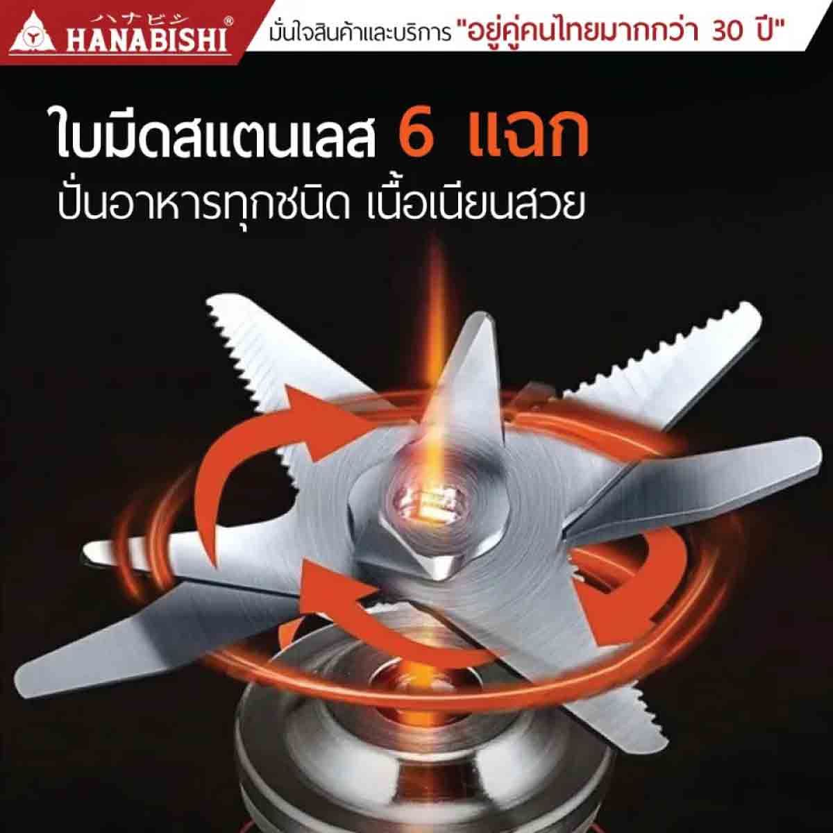 HANABISHI  เครื่องปั่นความเร็วสูงรุ่น HBM-1250