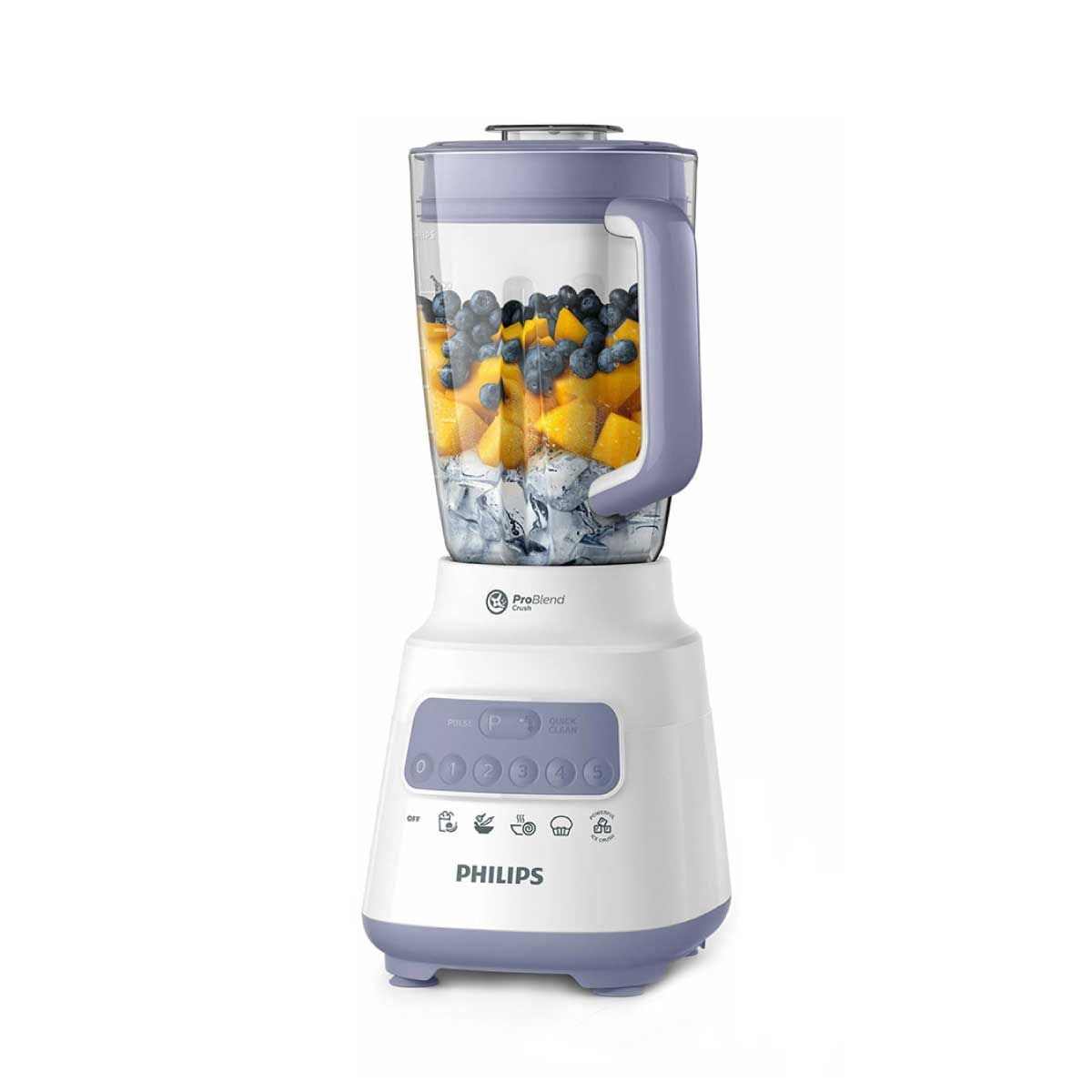 PHILIPS เครื่องปั่น700W+โถสับ รุ่น HR2221/00