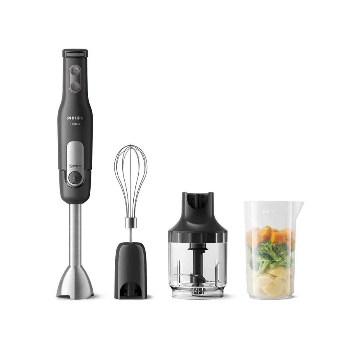 PHILIPS เครื่องปั่นมือถือ1000W+อุปกรณ์ Series3000 รุ่น HR2563/00
