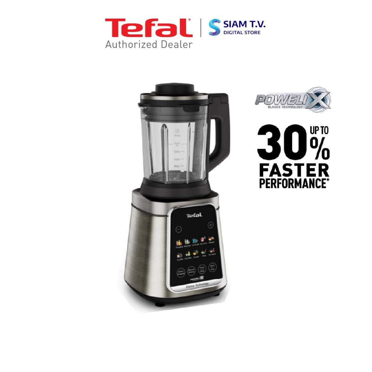TEFAL เครื่องปั่นร้อน/เย็น 2000W รุ่นBL-98S