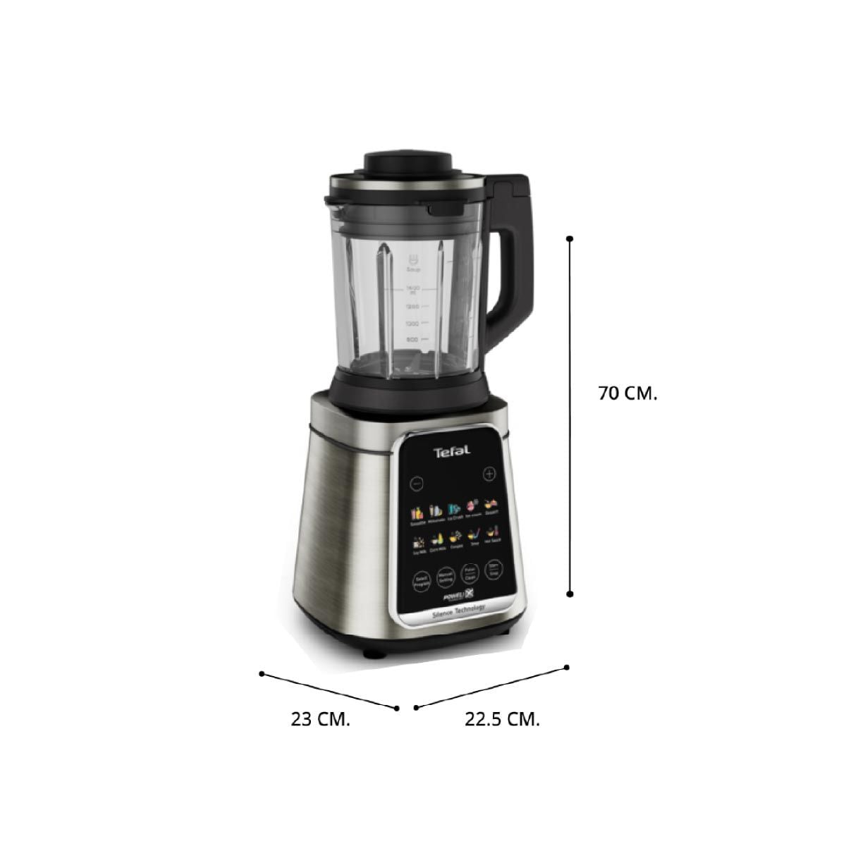TEFAL เครื่องปั่นร้อน/เย็น 2000W รุ่นBL-98S