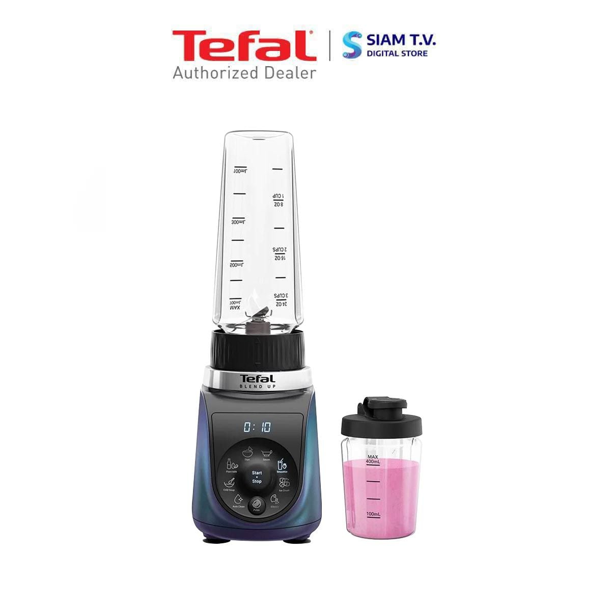 TEFAL เครื่องปั่นแบบพกพา 1000W รุ่น BL19H4F0