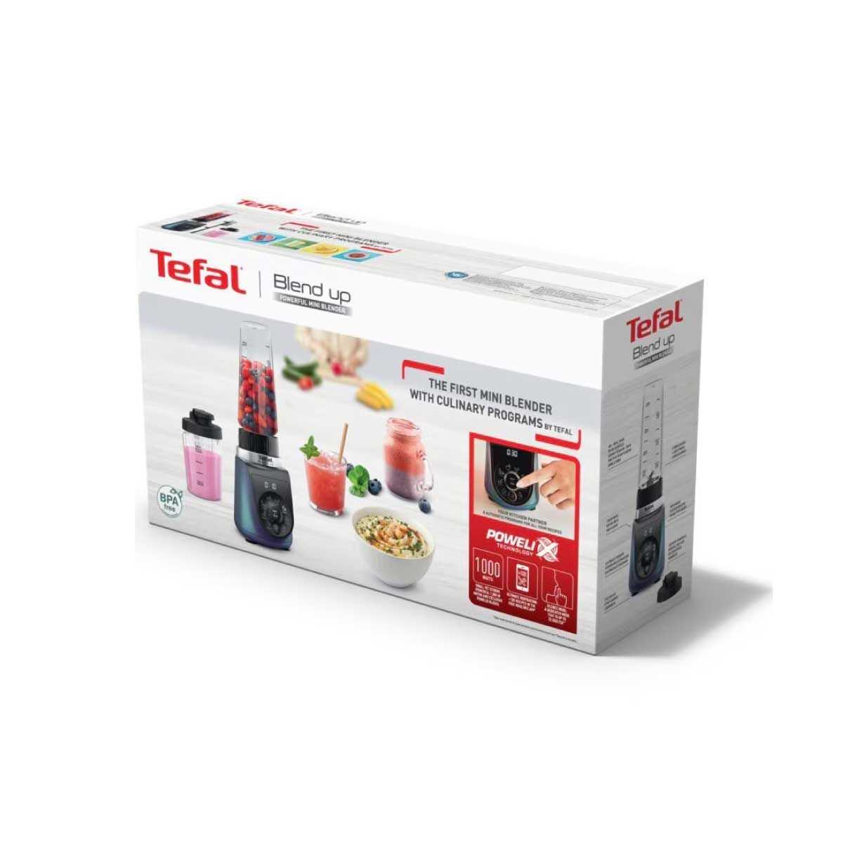TEFAL เครื่องปั่นแบบพกพา 1000W รุ่น BL19H4F0