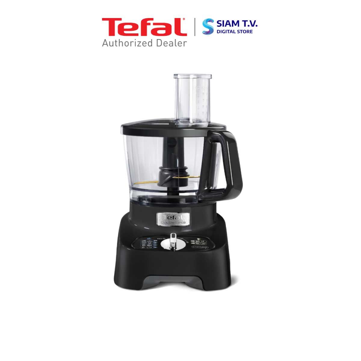 TEFAL เครื่องเตรียมอาหาร Double Force  1000 วัตต์  ความจุ 3 ลิตร สีดำ รุ่น DO821