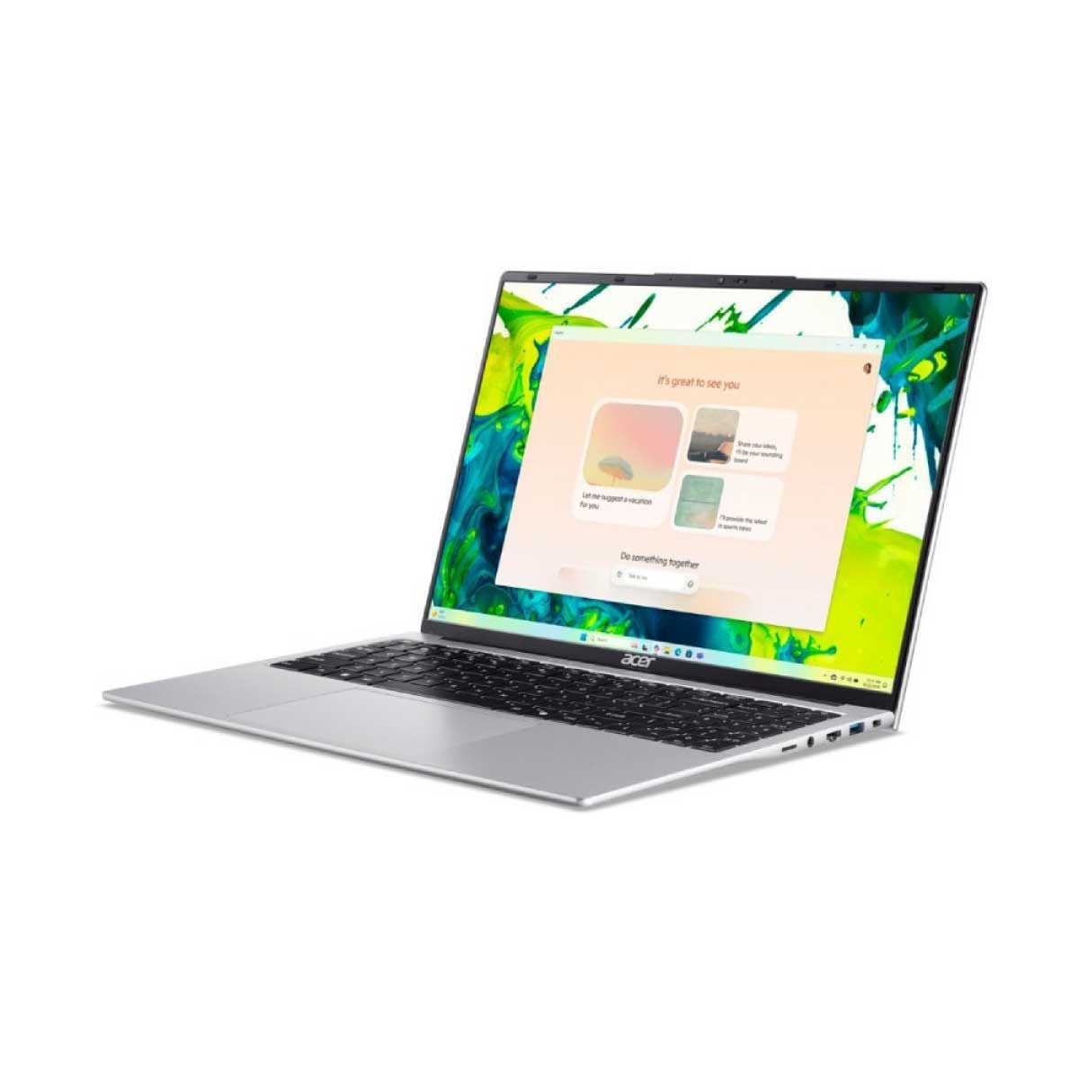 NOTEBOOK (โน้ตบุ๊ค) ACER ASPIRE LITE 16 AL16-71P-506A (LIGHT SILVER)