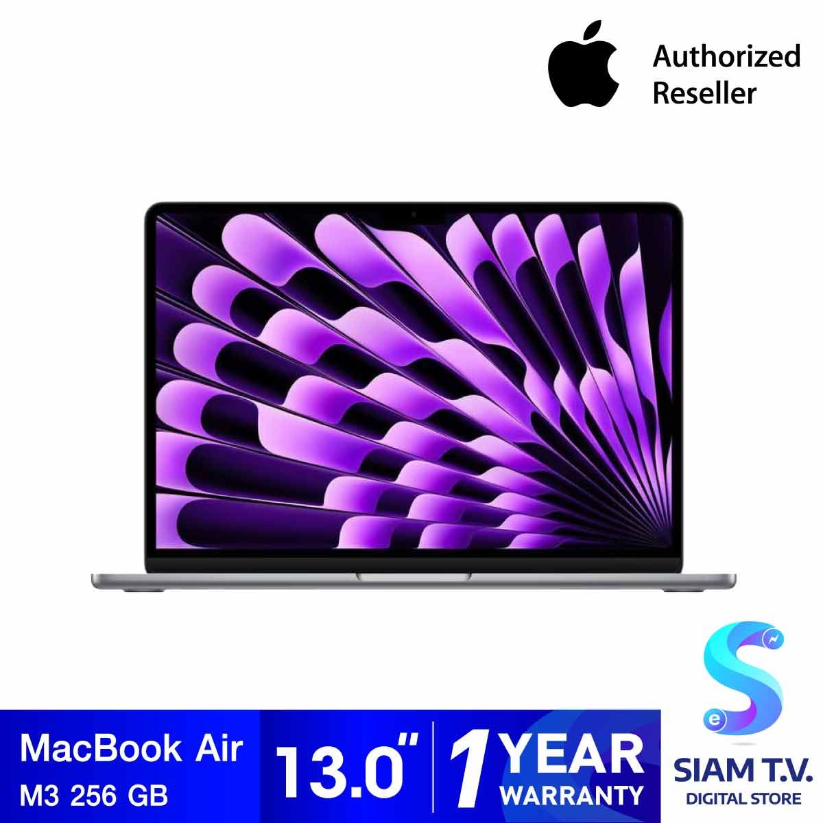 Apple MacBook Air (รุ่น 13 นิ้ว , ชิป M3) 256GB Space Gray