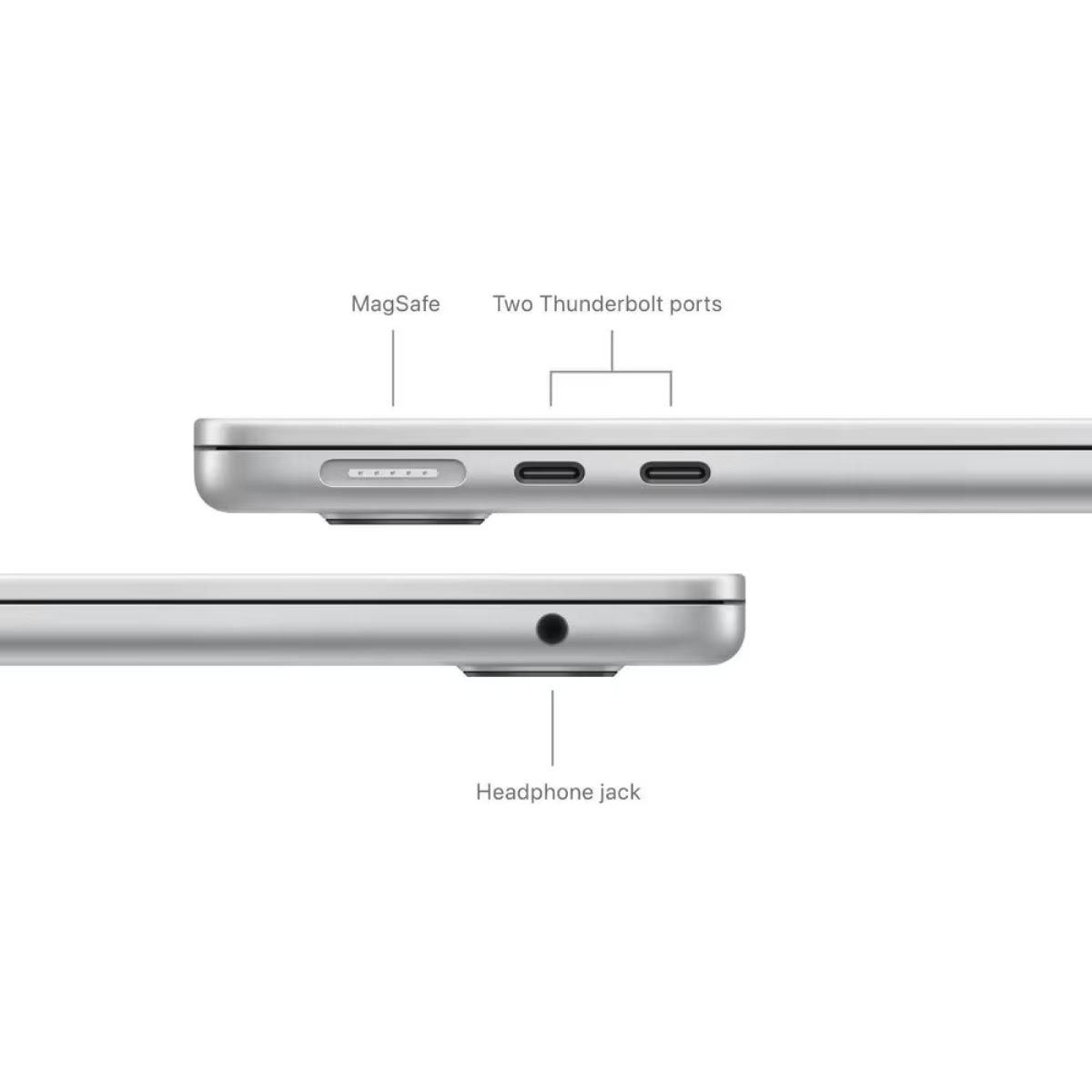 Apple MacBook Air (รุ่น 13 นิ้ว , ชิป M3) 256GB Silver