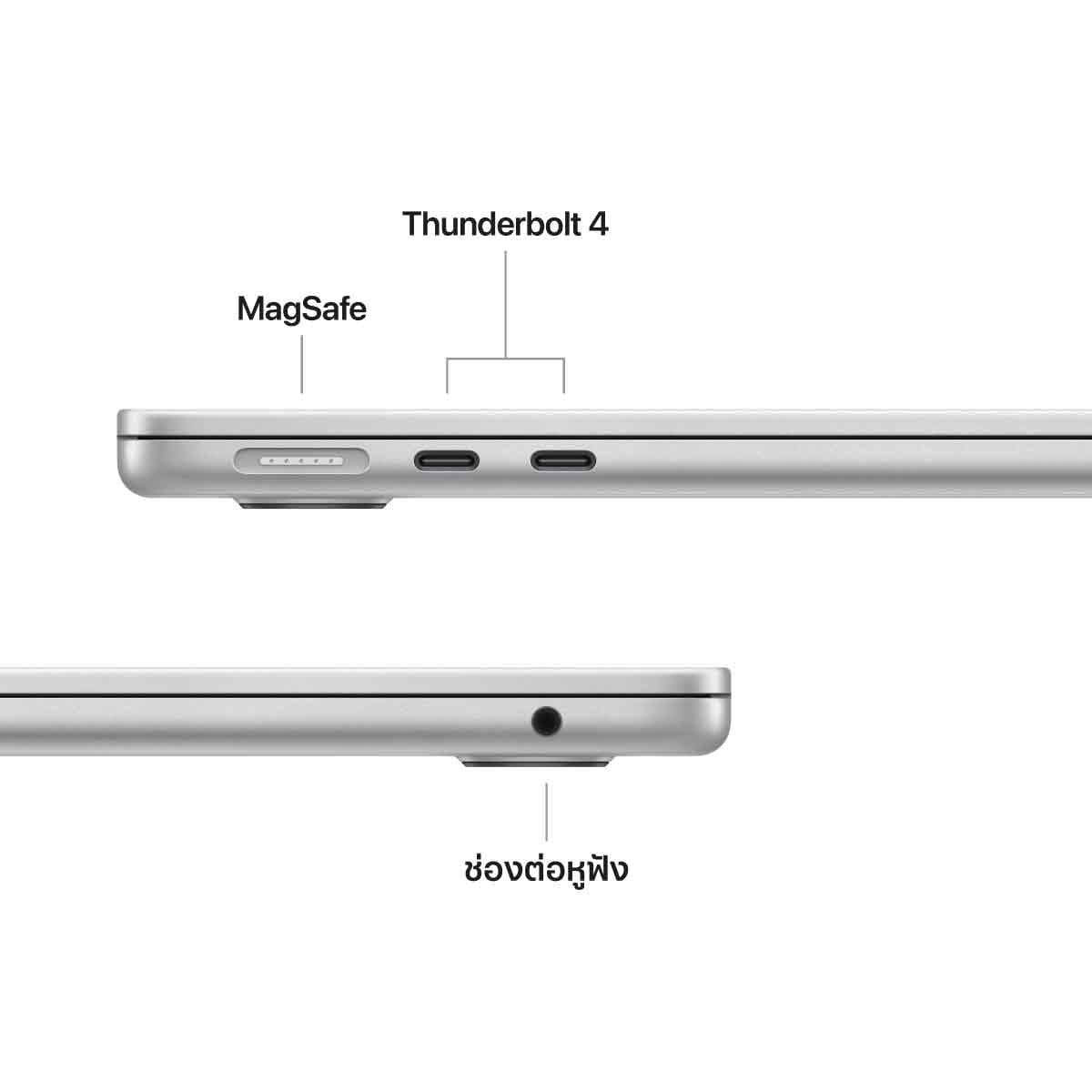 Apple MacBook Air รุ่น 13 นิ้ว, ชิป M5 10 core CPU and 10 core GPU,16GB/1TB SSD