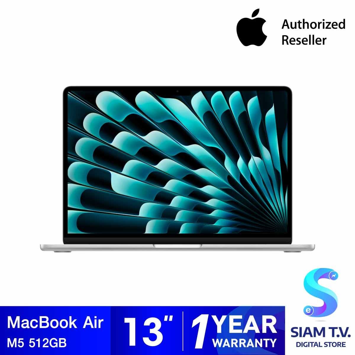 Apple MacBook Air รุ่น 13 นิ้ว, ชิป M5 10 core CPU and 8 core GPU,16GB/512GB SSD
