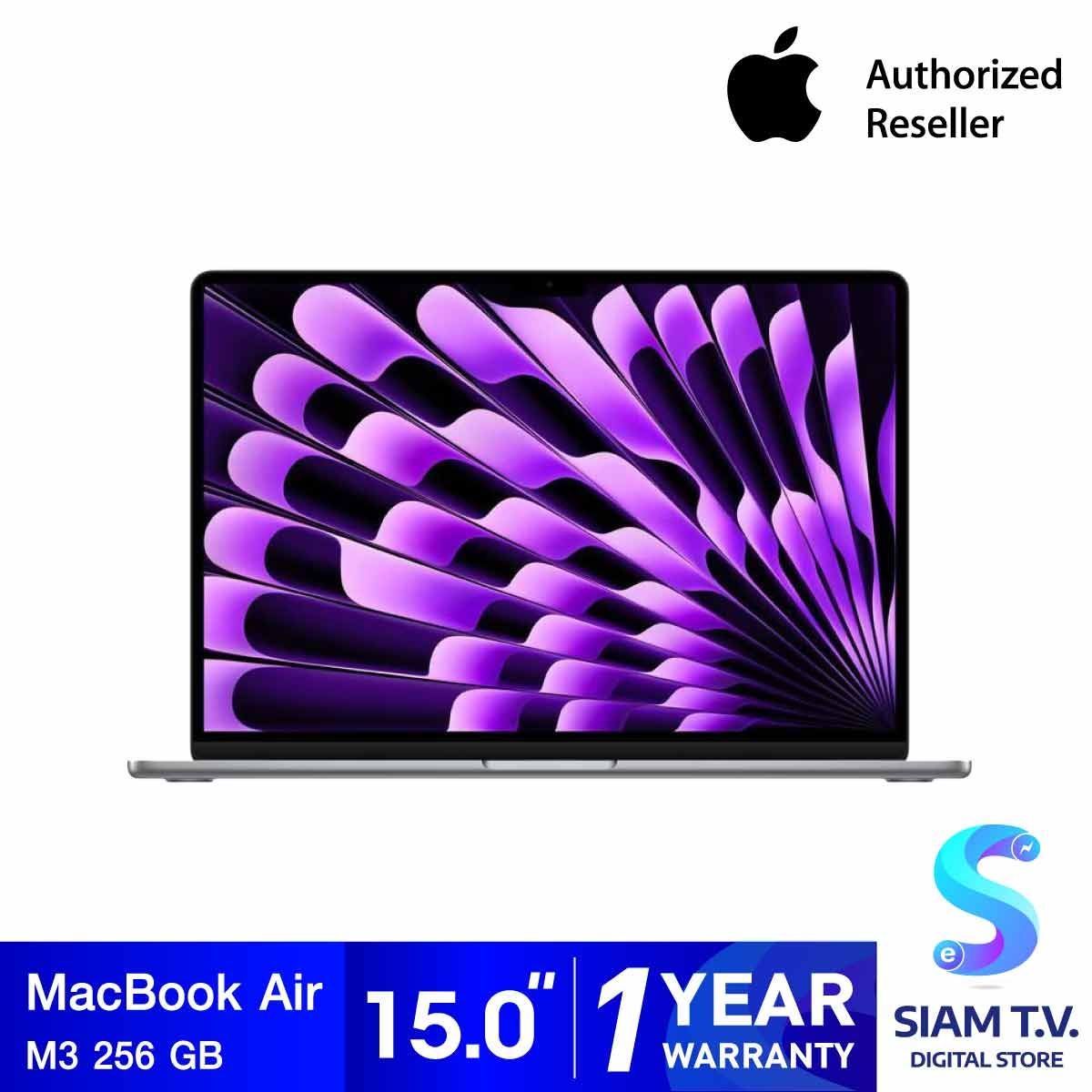 Apple Macbook Air (รุ่น 15 นิ้ว , ชิป M3) 256GB Space Gray