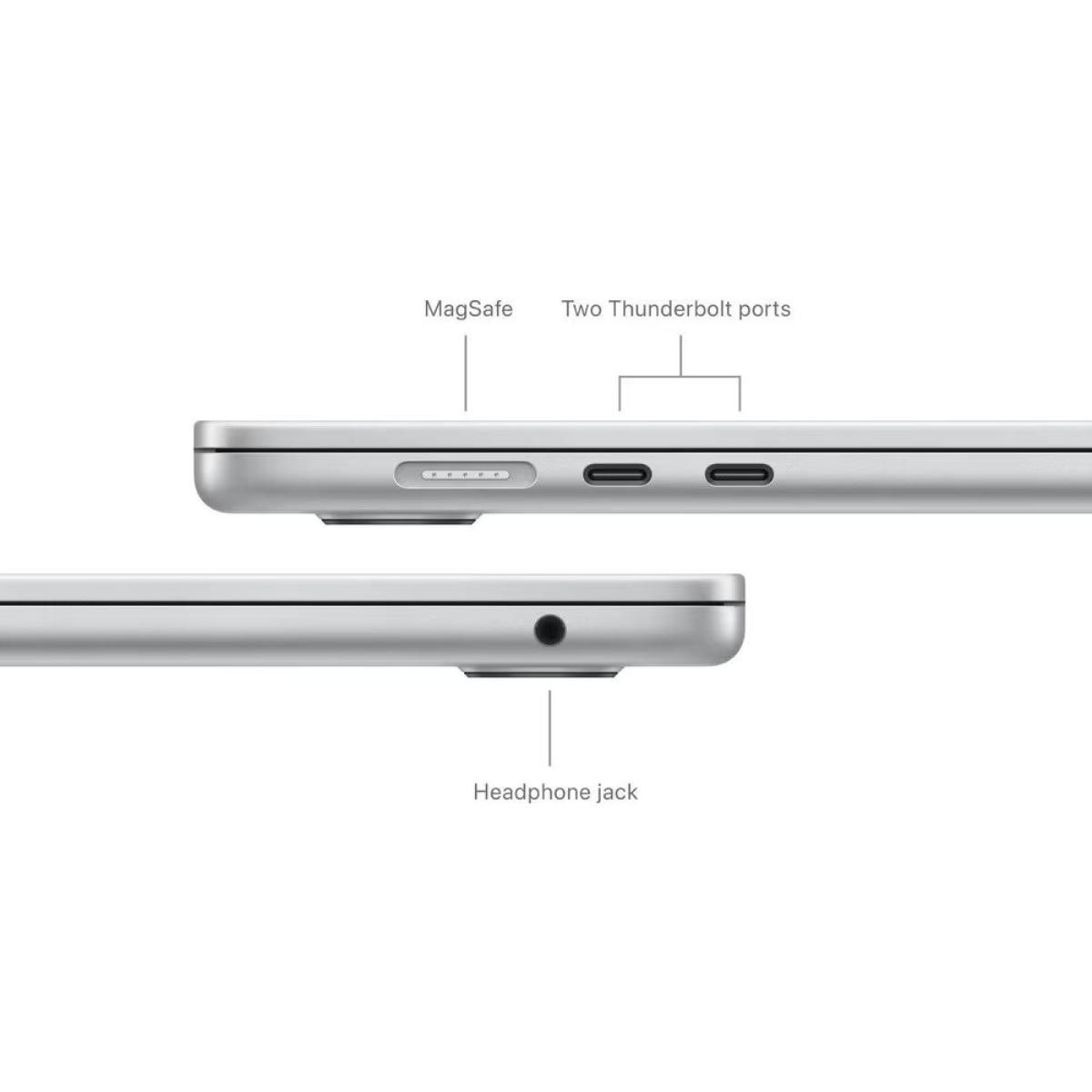 Apple Macbook Air (รุ่น 15 นิ้ว , ชิป M3) 256GB Silver