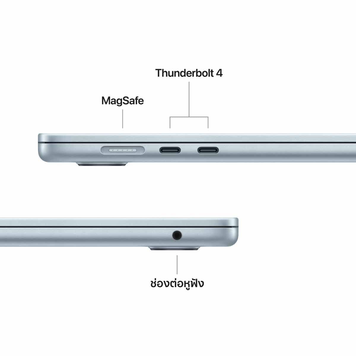 Apple MacBook Air รุ่น 15 นิ้ว, ชิป M5 10 core CPU and 10 core GPU,16 GB