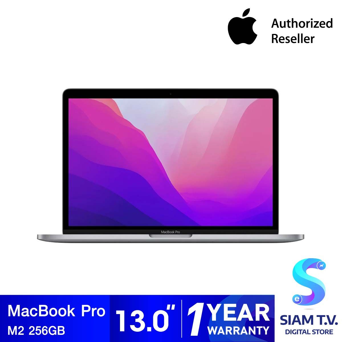 Apple MacBook Pro รุ่น 13 นิ้ว (ชิป M2) 256GB Space Gray