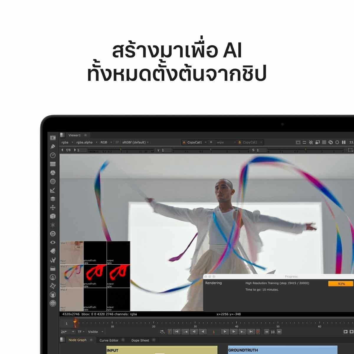 Apple MacBook Pro รุ่น 16 นิ้ว สีดำสเปซแบล็ค ชิป M5 Pro 18 core CPU and 20 core GPU,24GB/1TB SSD