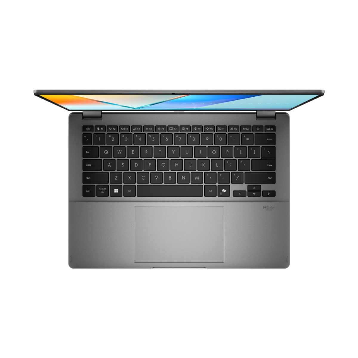 NOTEBOOK 2 IN 1 (โน้ตบุ๊คแบบฝาพับ 360 องศา) ASUS VIVOBOOK 14 FLIP TP3407AA-SG778WA (MATTE GRAY)