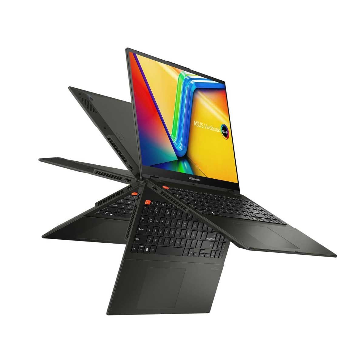 NOTEBOOK 2 IN 1 (โน้ตบุ๊คแบบฝาพับ 360 องศา) ASUS VIVOBOOK S 16 FLIP TP3604VA-MC551WF (MIDNIGHT BLACK)