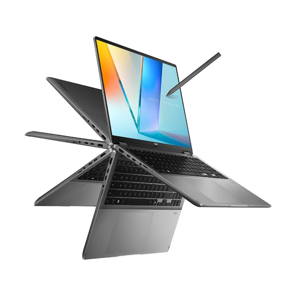 NOTEBOOK 2 IN 1 (โน้ตบุ๊คแบบฝาพับ 360 องศา) ASUS VIVOBOOK 16 FLIP TP3607SA-RJ531WA (MATTE GRAY)