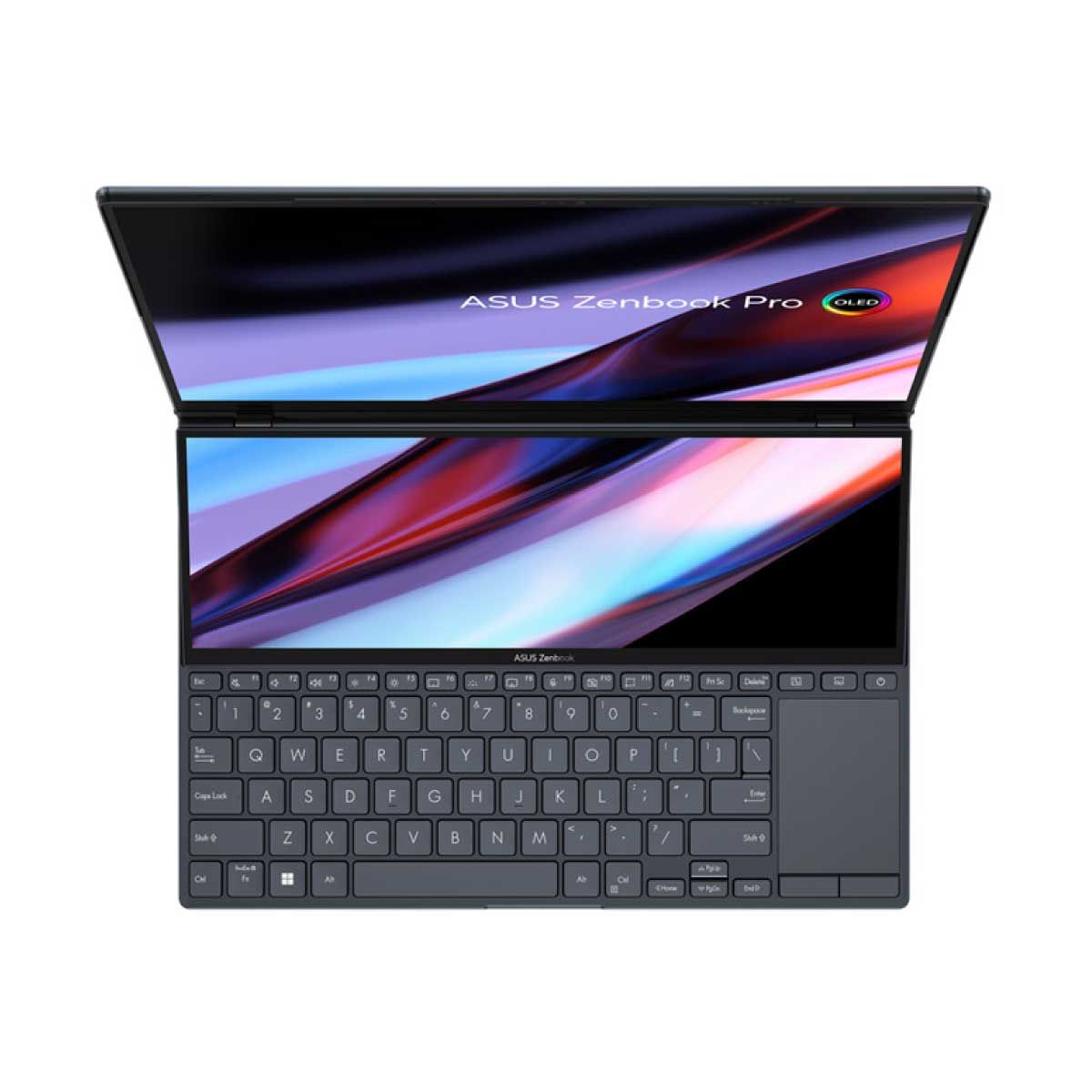NOTEBOOK (โน้ตบุ๊ค) ASUS ZENBOOK PRO 14 DUO OLED UX8402ZA-M3701WS (TECH BLACK)