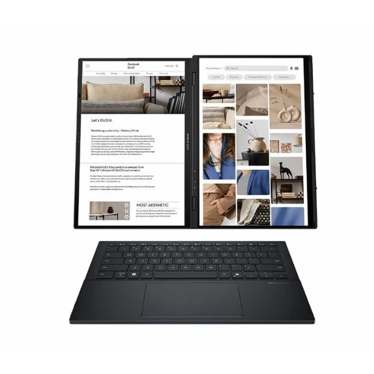 NOTEBOOK (โน้ตบุ๊ค) ASUS ZENBOOK DUO UX8406CA-QL785WA (INKWELL GRAY)