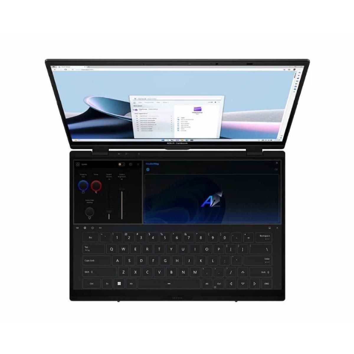 NOTEBOOK (โน้ตบุ๊ค) ASUS ZENBOOK DUO UX8406CA-QL785WA (INKWELL GRAY)