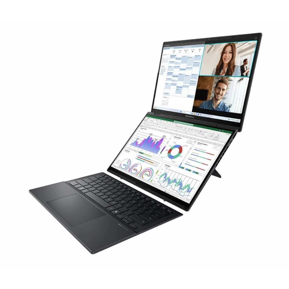 NOTEBOOK (โน้ตบุ๊ค) ASUS ZENBOOK DUO UX8406CA-QL785WA (INKWELL GRAY)