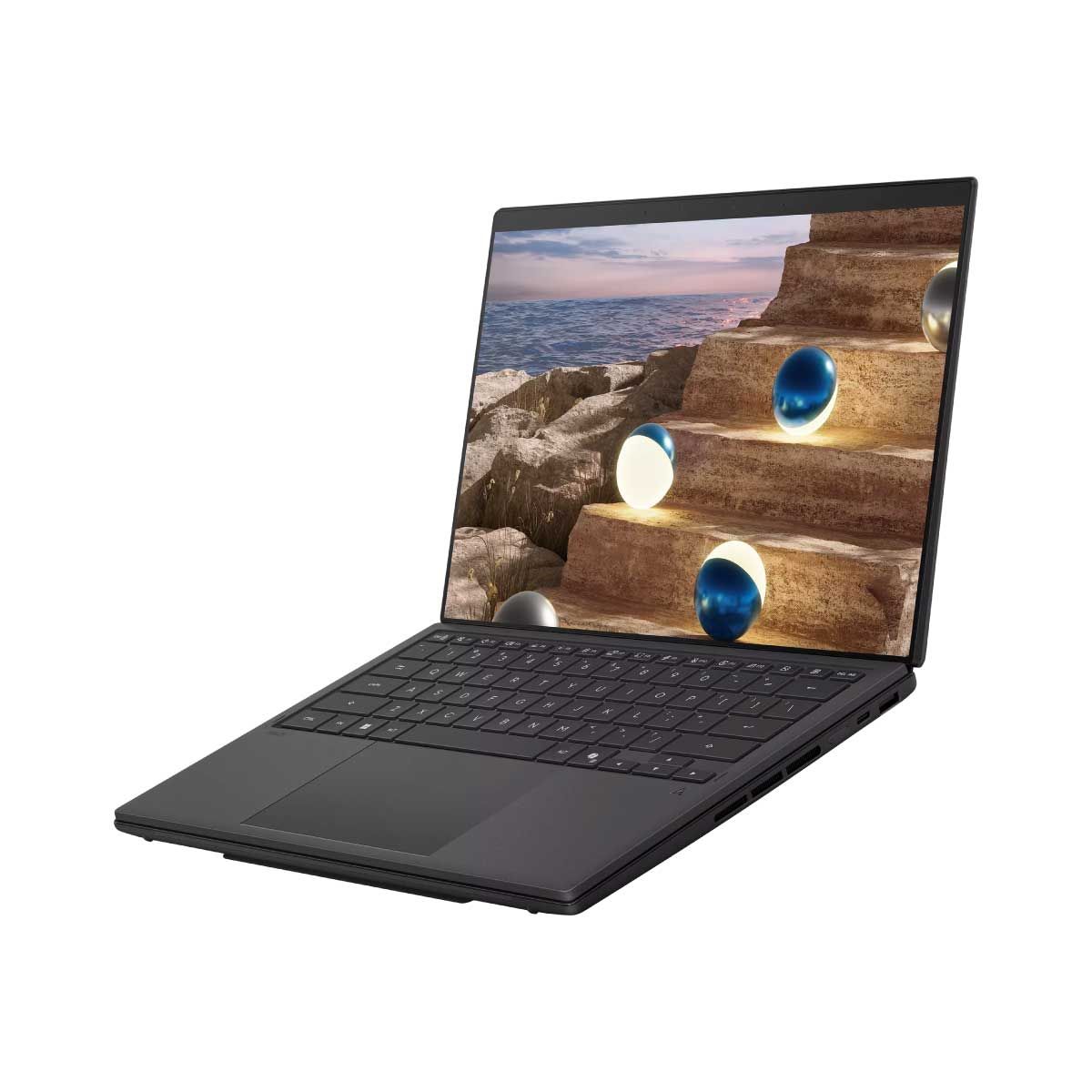 NOTEBOOK (โน้ตบุ๊ค) ASUS ZENBOOK DUO UX8407AA-SN749WA (MOHER GRAY)