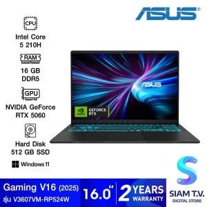 NOTEBOOK (โน้ตบุ๊ค) ASUS V16 V3607VM-RP524W (BLACK)