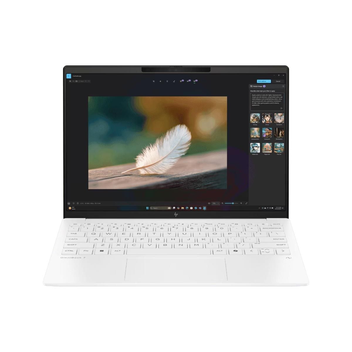 NOTEBOOK (โน้ตบุ๊ค) HP OMNIBOOK 7 AERO 13-BG076AU (WHITE)